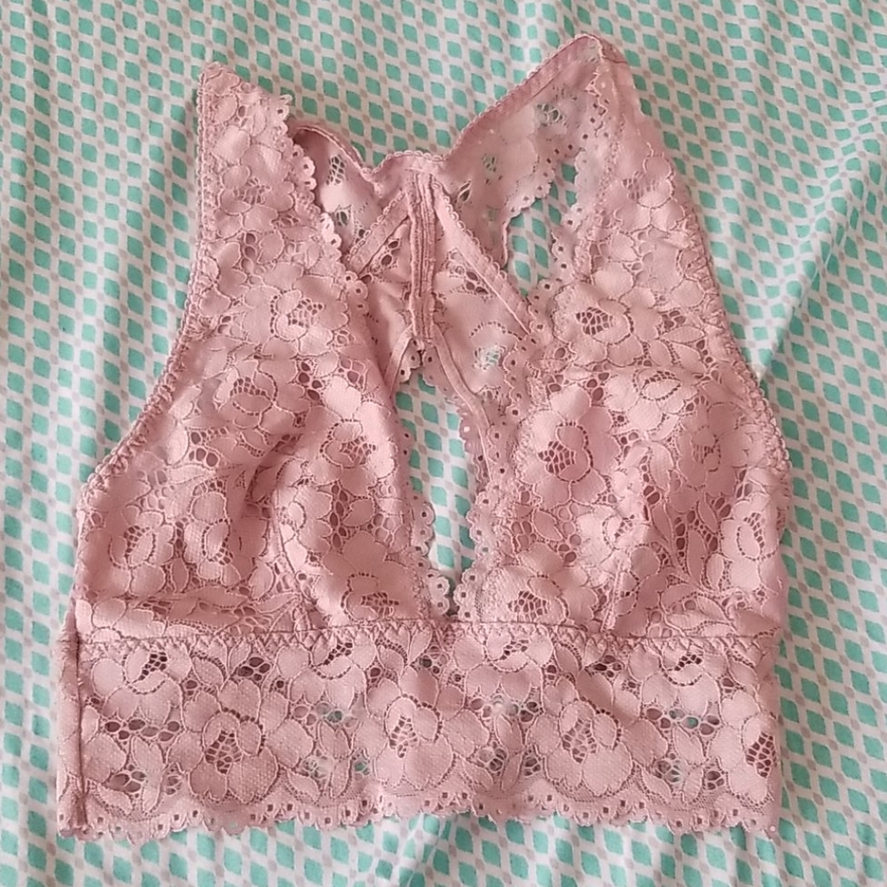 bralette, pinkish